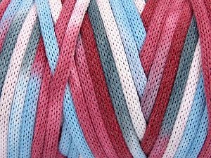 Please be advised that yarns are made of recycled cotton, and dye lot differences occur. Fiber Content 60% Cotton, 40% Viscose, Red, Pink Shades, Light Blue, Brand Ice Yarns, Grey, fnt2-74584