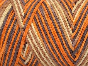 Please be advised that yarns are made of recycled cotton, and dye lot differences occur. Fiber Content 80% Cotton, 20% Polyamide, Yellow, Orange, Brand Ice Yarns, Brown Shades, fnt2-74593