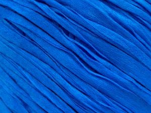 Composition 70% Polyester, 30% Viscose, Saxe Blue, Brand Ice Yarns, fnt2-77162 