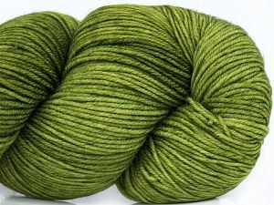 Composition 100% Superwash Extrafine Merino Wool, Jade Green, Brand Ice Yarns, fnt2-77183