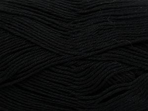 Ne: 8/4. Nm 14/4 Fiber Content 100% Mercerised Cotton, Brand Ice Yarns, Black, fnt2-77604