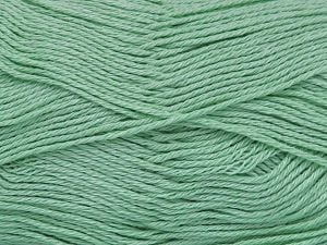 Ne: 8/4. Nm 14/4 Fiber Content 100% Mercerised Cotton, Mint Green, Brand Ice Yarns, fnt2-77609 