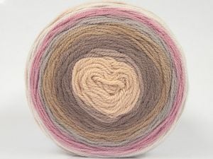 Composition 100% Acrylique haut de gamme, Pink, Brand Ice Yarns, Camel, Brown, Beige, fnt2-77669