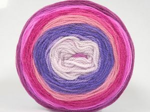 Composition 100% Acrylique haut de gamme, Pink Shades, Lilac Shades, Brand Ice Yarns, fnt2-77676