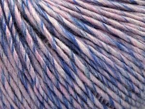 Composition 50% Acrylique, 50% Laine, Pink, Brand Ice Yarns, Bluish Lilac, fnt2-77703