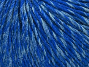 Fiber Content 50% Acrylic, 50% Wool, Brand Ice Yarns, Blue Shades, fnt2-77746