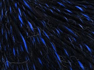 Fiber Content 65% Acrylic, 20% Wool, 15% Alpaca, Saxe Blue, Brand Ice Yarns, Dark Navy, fnt2-77962 
