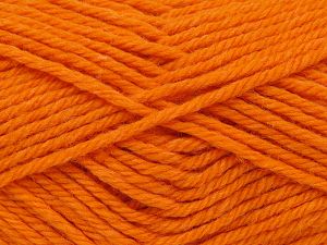 Composition 50% Superwash Wool, 25% Bambou, 25% Polyamide, Orange, Brand Ice Yarns, fnt2-77991