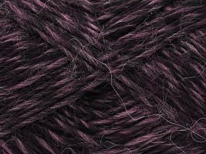 Fiber Content 70% Acrylic, 15% Wool, 15% Alpaca, Purple Shades, Brand Ice Yarns, fnt2-78345