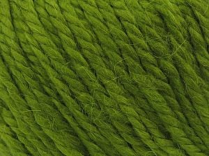 Fiber Content 40% Acrylic, 35% Wool, 25% Alpaca, Jungle Green, Brand Ice Yarns, fnt2-78358