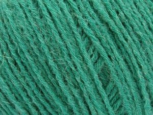 Composition 60% Laine mérinos, 40% Acrylique, Brand Ice Yarns, Green, Yarn Thickness 2 Fine Sport, Baby, fnt2-78791