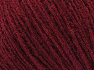 Composition 60% Laine mérinos, 40% Acrylique, Brand Ice Yarns, Dark Red, Yarn Thickness 2 Fine Sport, Baby, fnt2-78796