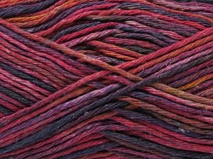 Composition 100% Coton, Red, Purple, Brand Ice Yarns, Fuchsia, Burgundy, Yarn Thickness 3 Light DK, Light, Worsted, fnt2-78830 