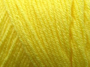 Items made with this yarn are machine washable & dryable. Ä°Ã§erik 100% Akrilik, Yellow, Brand Ice Yarns, fnt2-78891 
