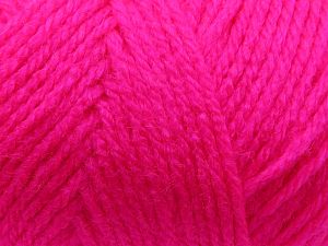Items made with this yarn are machine washable & dryable. Fiber Content 100% Acrylic, Neon Pink, Brand Ice Yarns, fnt2-78912