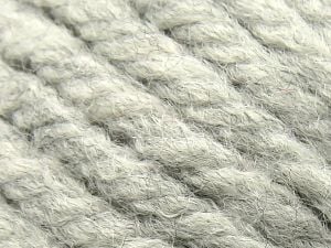 Fiber Content 90% Acrylic, 10% Wool, Light Grey, Brand Ice Yarns, fnt2-79067 