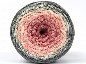 Please be advised that yarns are made of recycled cotton, and dye lot differences occur. İçerik 100% Pamuk, White, Pink Shades, Brand Ice Yarns, Grey, fnt2-79843