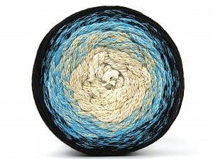Please be advised that yarns are made of recycled cotton, and dye lot differences occur. Composition 100% Coton, White, Turquoise, Brand Ice Yarns, Black, Beige, fnt2-79846 