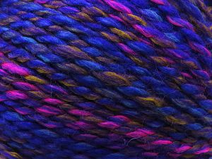 Composition 65% Acrylique, 35% Laine, Turquoise, Purple, Pink, Brand Ice Yarns, Gold, fnt2-79923