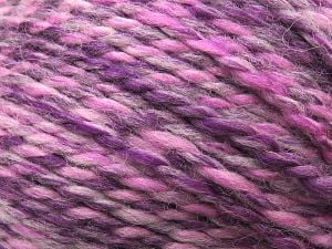 Fiber Content 65% Acrylic, 35% Wool, Purple, Pink Shades, Brand Ice Yarns, fnt2-79925 
