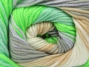 Composition 100% Acrylique Anti-bouloches, White, Brand Ice Yarns, Grey, Green Shades, Cream, fnt2-79959 