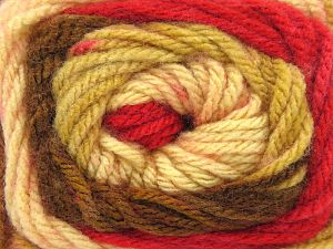 Composition 100% Acrylique, Red Shades, Brand Ice Yarns, Brown Shades, fnt2-80117