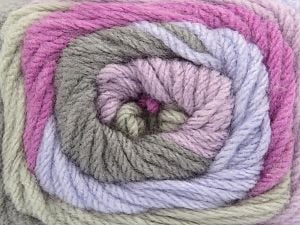 Composition 100% Acrylique, Pink, Lilac, Brand Ice Yarns, Grey Shades, fnt2-80120 