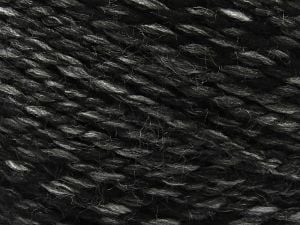 Fiber Content 65% Acrylic, 35% Wool, Brand Ice Yarns, Grey Shades, Black, fnt2-80173 