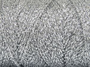 Ä°Ã§erik 100% Metalik Simli, Silver, Brand Ice Yarns, fnt2-80270 