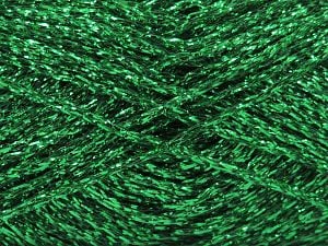 Fiber Content 100% Metallic Lurex, Brand Ice Yarns, Green, fnt2-80271
