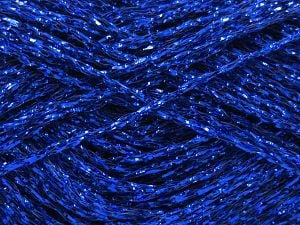 Composition 100% Métallique Lurex, Saxe Blue, Brand Ice Yarns, fnt2-80273