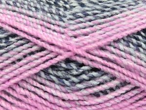 Fiber Content 100% Acrylic, Pink, Brand Ice Yarns, Blue Shades, fnt2-80406