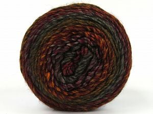 Fiber Content 85% Acrylic, 15% Wool, Red, Brand Ice Yarns, Grey, Gold, Yarn Thickness 3 Light DK, Light, Worsted, fnt2-80468
