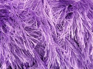 Fiber Content 100% Polyester, Light Lilac, Brand Ice Yarns, Yarn Thickness 5 Bulky Chunky, Craft, Rug, fnt2-80471 