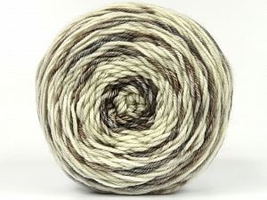 Composition 100% Acrylique Anti-bouloches, Brand Ice Yarns, Grey, Cream, Camel, Yarn Thickness 3 Light DK, Light, Worsted, fnt2-80482