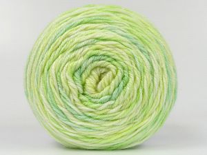 Composition 100% Acrylique Anti-bouloches, Brand Ice Yarns, Green Shades, Yarn Thickness 3 Light DK, Light, Worsted, fnt2-80492 