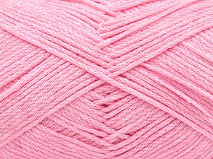 Fiber Content 100% Cotton, Brand Ice Yarns, Baby Pink, Yarn Thickness 2 Fine Sport, Baby, fnt2-80499 