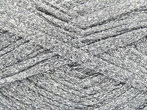 Composition 100% MÃ©tallique Lurex, Silver, Brand Ice Yarns, Yarn Thickness 6 SuperBulky Bulky, Roving, fnt2-80549 