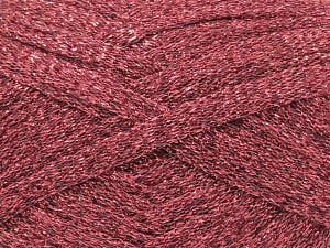 Composition 100% MÃ©tallique Lurex, Red, Brand Ice Yarns, Yarn Thickness 6 SuperBulky Bulky, Roving, fnt2-80557 
