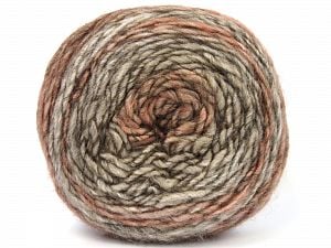 Composition 85% Acrylique, 15% Laine, Salmon Shades, Brand Ice Yarns, Camel Shades, Yarn Thickness 3 Light DK, Light, Worsted, fnt2-80561