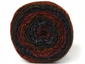 Fiber Content 85% Acrylic, 15% Wool, Red, Navy, Brand Ice Yarns, Grey, Gold, Copper, Yarn Thickness 3 Light DK, Light, Worsted, fnt2-80615 
