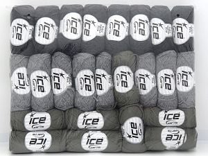 Tube Cotton Fine Yarns In this list; you see most recent 50 mixed lots. <br> To see all <a href=&amp/mixed_lots/o/4#list&amp>CLICK HERE</a> (Old ones have much better deals)<hr> Composition 67% Coton, 33% Polyamide, Brand Ice Yarns, fnt2-80645 