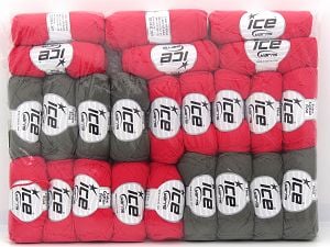 Tube Cotton Fine Yarns In this list; you see most recent 50 mixed lots. <br> To see all <a href=&amp/mixed_lots/o/4#list&amp>CLICK HERE</a> (Old ones have much better deals)<hr> Fiber Content 67% Cotton, 33% Polyamide, Brand Ice Yarns, fnt2-80647 