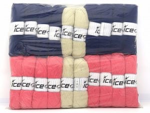 Cotton Acrylic Yarns In this list; you see most recent 50 mixed lots. <br> To see all <a href=&/mixed_lots/o/4#list&>CLICK HERE</a> (Old ones have much better deals)<hr> Fiber Content 50% Cotton, 50% Acrylic, Brand Ice Yarns, fnt2-80683