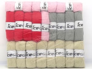 Cotton Acrylic Yarns In this list; you see most recent 50 mixed lots. <br> To see all <a href=&amp/mixed_lots/o/4#list&amp>CLICK HERE</a> (Old ones have much better deals)<hr> Composition 50% Acrylique, 50% Coton, Brand Ice Yarns, fnt2-80689 