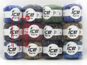 Polyamide Lase Ribbon Yarns In this list; you see most recent 50 mixed lots. <br> To see all <a href=&/mixed_lots/o/4#list&>CLICK HERE</a> (Old ones have much better deals)<hr> Fiber Content 100% Polyamide, Brand Ice Yarns, fnt2-80753