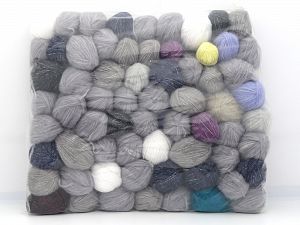 Leftover Charm Yarns In this list; you see most recent 50 mixed lots. <br> To see all <a href=&amp/mixed_lots/o/4#list&amp>CLICK HERE</a> (Old ones have much better deals)<hr> Composition 30% Acrylique, 25% MÃ©tallique Lurex, 20% Polyamide, 15% Mohair, 10% Superwash Wool, Brand Ice Yarns, fnt2-80788 