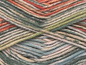 Composition 100% Coton, Orange, Brand Ice Yarns, Green Shades, Gold, Copper, fnt2-80819 