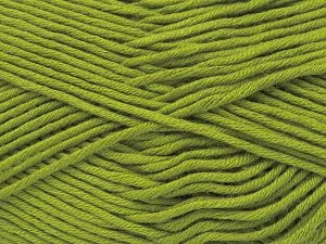 Composition 52% Coton, 48% Bambou, Olive Green, Brand Ice Yarns, fnt2-80820 