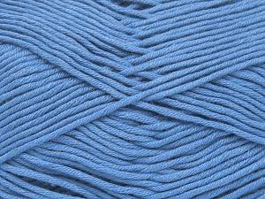 Composition 52% Coton, 48% Bambou, Brand Ice Yarns, Blue, fnt2-80822 
